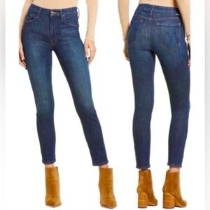 MOTHER Denim The Looker Crop Stretch  Jeans in Switch It Up Size 29